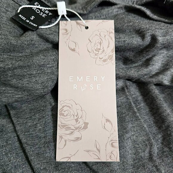 New Emery Rose S Midi Dress Cottagecore Boho Tiered Flounce Ruffle Bell Sleeve - Picture 11 of 13